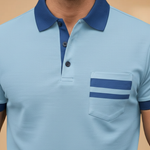 Tommy Polo Shirt with Collar and Chest Pocket