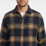 BRUSHED FLANNEL SHIRT FOR MEN