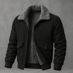 MEN'S JACKET WITH FAUX FUR
