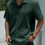 BUTTON FRONT SHIRT FOR MEN
