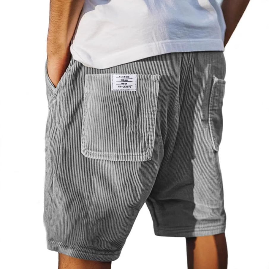 Philip Relaxed Textured Casual Shorts