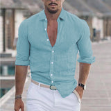 COTTON COLLAR SHIRT FOR MEN