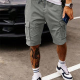 SOLID OUTDOOR SHORTS FOR MEN
