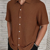 BUTTON FRONT SHIRT FOR MEN