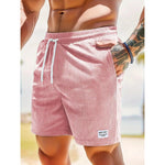 CORDUROY DRAWSTRING SHORTS FOR MEN