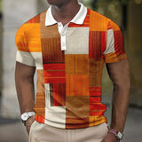 PATCHWORK POLO SHIRT FOR MEN