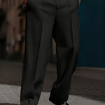 STRAIGHT CUT TROUSERS FOR MEN