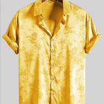 FLORAL SHORT SLEEVE SHIRT FOR MEN