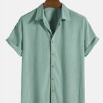 SHORT SLEEVE CUBAN SHIRT FOR MEN