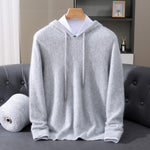 WOOL BLEND HOODIE FOR MEN