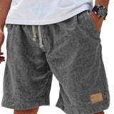 RELAXED COTTON SHORTS FOR MEN