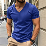 V NECK TEE FOR MEN