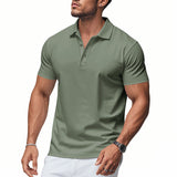 FITTED STRETCH POLO SHIRT FOR MEN