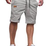 PATCH CARGO SHORTS FOR MEN