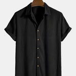 SHORT SLEEVE CUBAN SHIRT FOR MEN