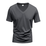 CASUAL V-NECK T-SHIRT FOR MEN
