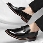 TEXTURED LOAFERS FOR MEN