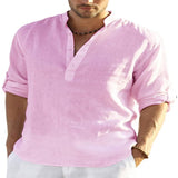 STAND COLLAR SHIRT FOR MEN