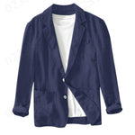 LAPEL COTTON JACKET FOR MEN