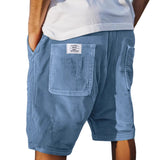Philip Relaxed Textured Casual Shorts