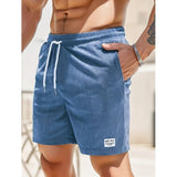 SKINNY DRAWSTRING SHORTS FOR MEN