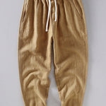 LINEN LOOSE POCKET TROUSERS FOR MEN