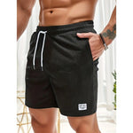 DRAWSTRING SLIM SHORTS FOR MEN