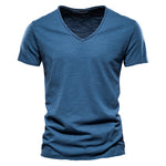RIBBED SUMMER T-SHIRT FOR MEN