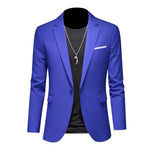 SKINNY LAPEL BLAZER FOR MEN