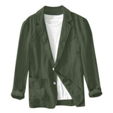 LAPEL COTTON JACKET FOR MEN