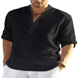 STAND COLLAR SHIRT FOR MEN