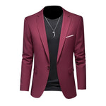 SKINNY LAPEL BLAZER FOR MEN