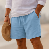 Frederick Comfortable Linen Shorts