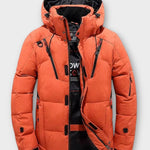 SOLID WINTER JACKET FOR MEN