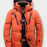 SOLID WINTER JACKET FOR MEN
