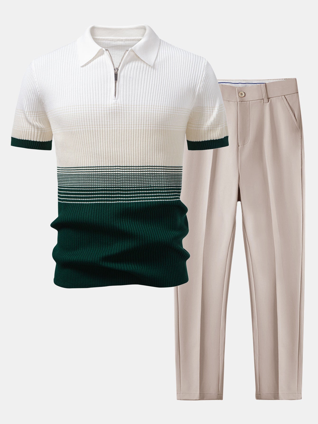Darkgreen & Beige / XS