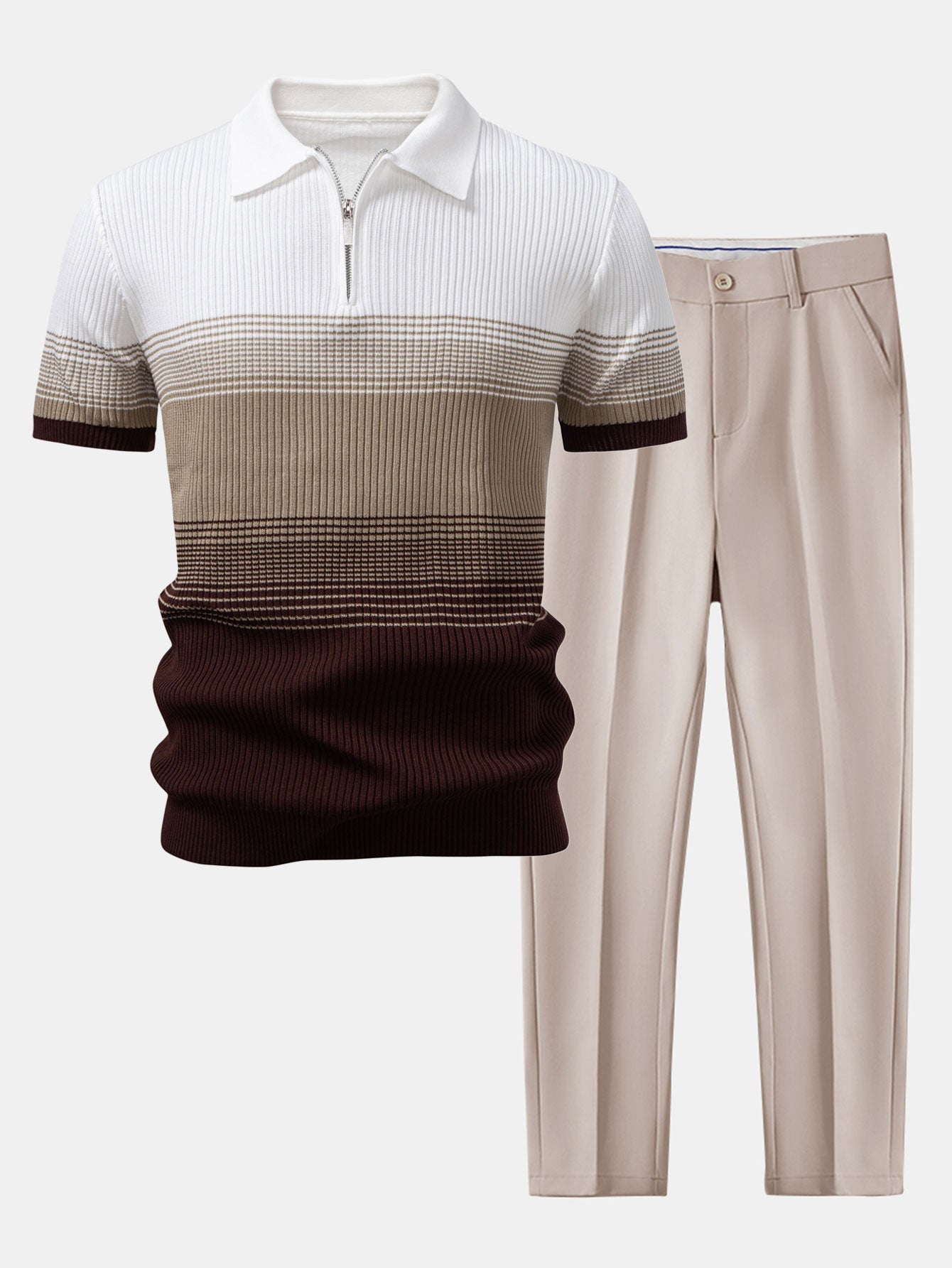 Beige & Coffee / XS