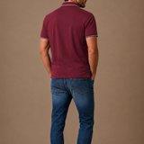 Men's Classic Tipped Polo Shirt – Smart Casual Cotton | Areleon
