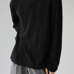 Veil Distressed Long Sleeve Shirt
