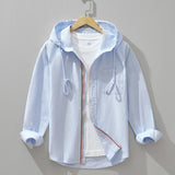 Sunveil Hooded Linen Shirt