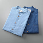 Bowen Cotton Denim Shirt