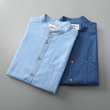 Bowen Cotton Denim Shirt