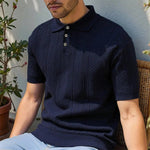 Men's Lightweight Breathable Knit Polo