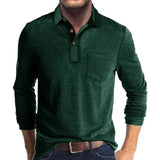 CLASSIC LONG SLEEVE POLO FOR MEN