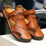 CLASSIC LEATHER SANDALS FOR MEN