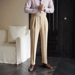 Milian | Elegant high rise trousers