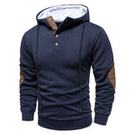 SLIM FIT HALF-BUTTON PULLOVER FOR MEN