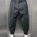 SLIM MELANGE TROUSERS FOR MEN