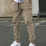SLIM CARGO TROUSERS FOR MEN