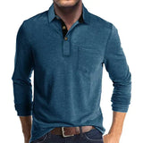 CLASSIC LONG SLEEVE POLO FOR MEN